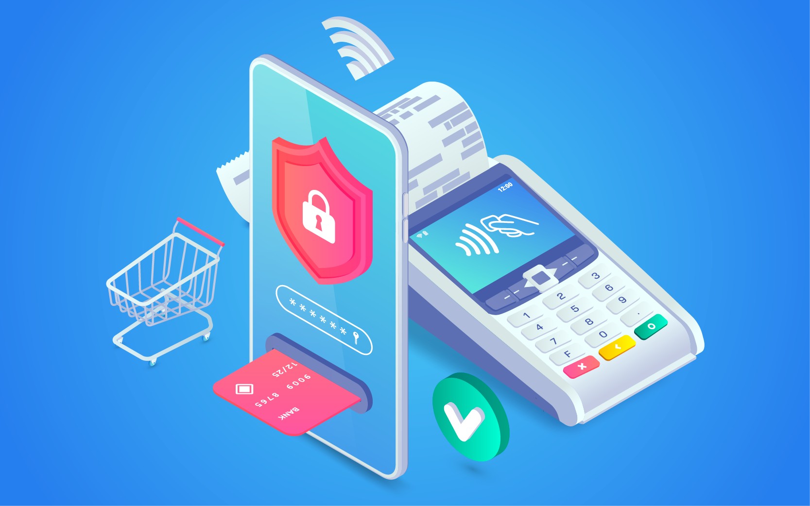 An integrated approach by high risk credit card processing services